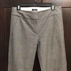 Loft gray slacks